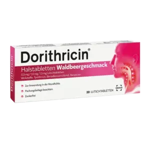 Dorithricin® Halstabletten Waldbeere 20 Stk.