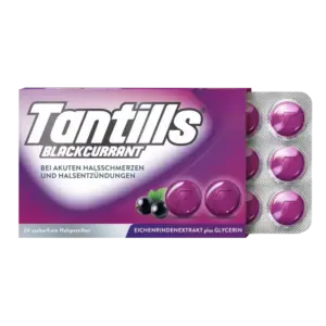 Tantills® Halspastillen Blackcurrant